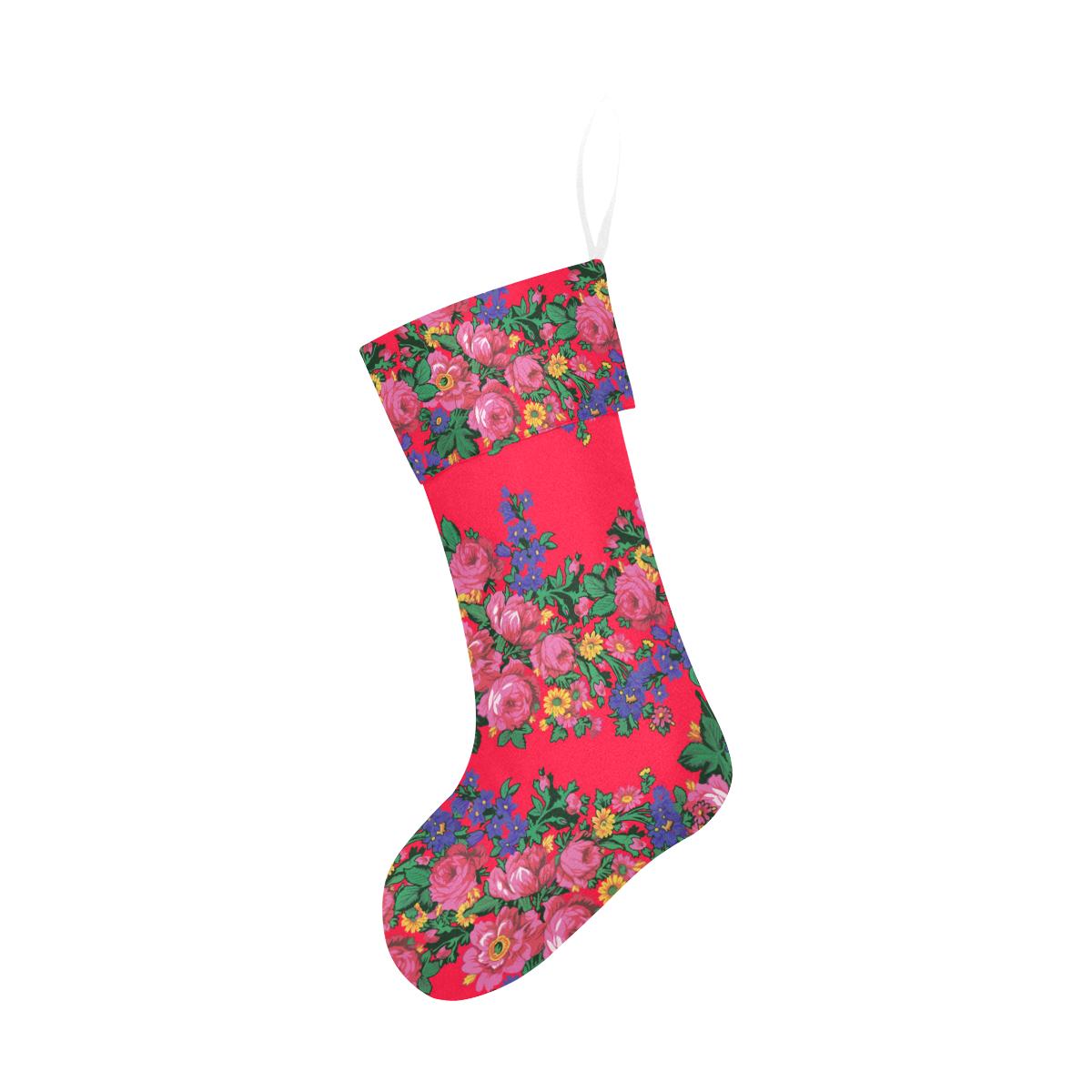 Kokum's Revenge Dahlia Christmas Stocking holiday stocking e-joyer