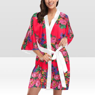 Kokum's Revenge Dahlia Kimono Robe Artsadd