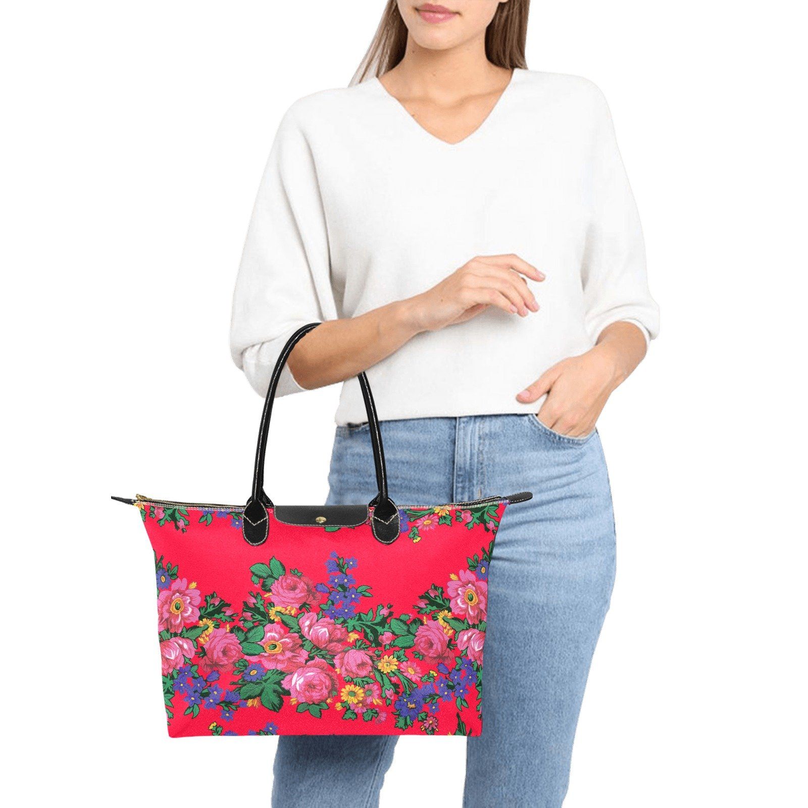 Kokum's Revenge Dahlia Single-Shoulder Lady Handbag (Model 1714) bag e-joyer