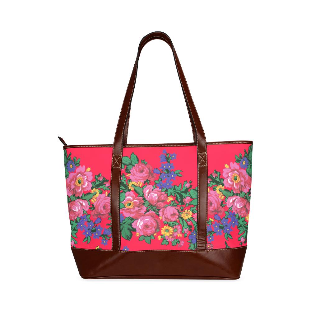 Kokum's Revenge- Dahlia Tote Handbag (Model 1642) Tote Handbags (1642) e-joyer