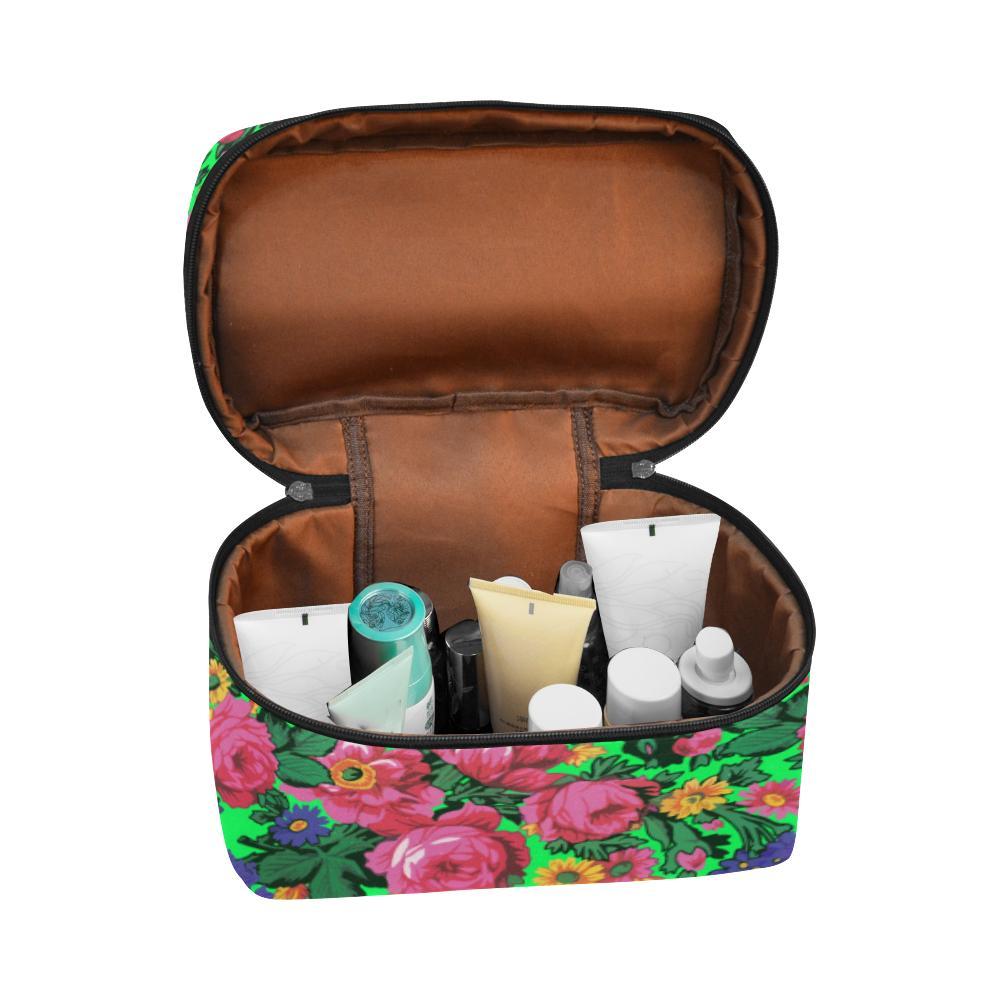 Kokum's Revenge Green Cosmetic Bag/Large (Model 1658) Cosmetic Bag e-joyer