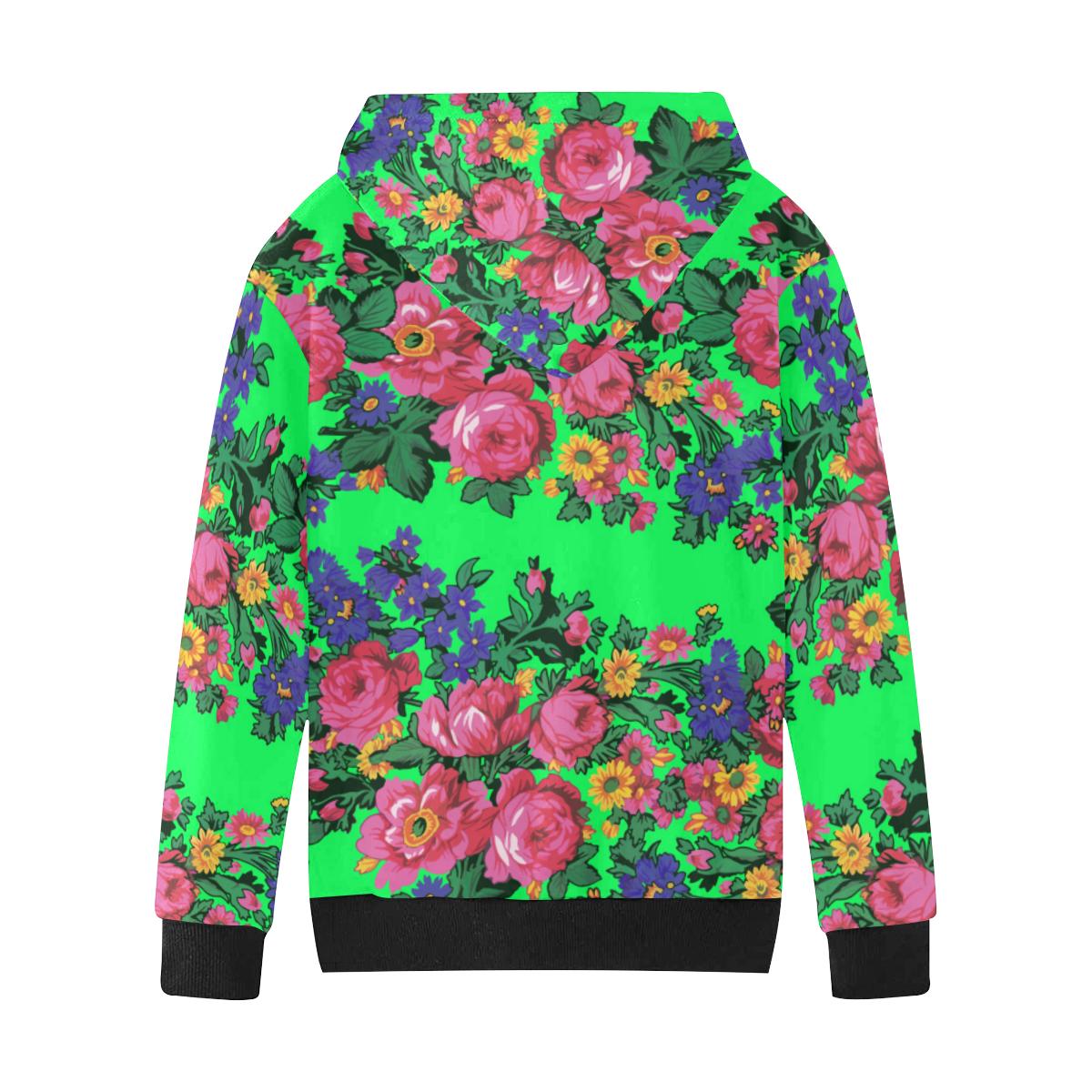 Kokum's Revenge Green Kids' All Over Print Hoodie (Model H38) Kids' AOP Hoodie (H38) e-joyer