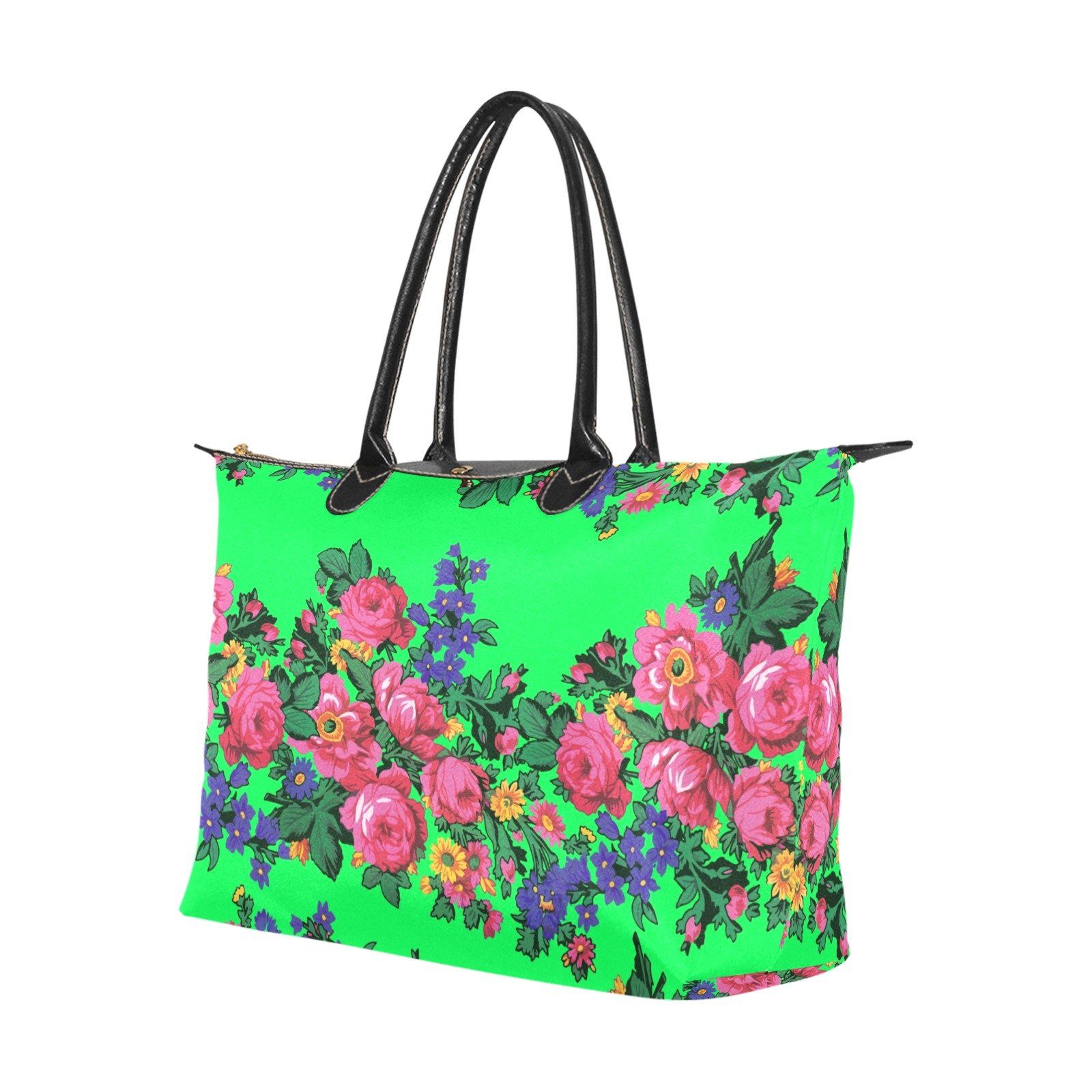 Kokum's Revenge Green Single-Shoulder Lady Handbag (Model 1714) bag e-joyer