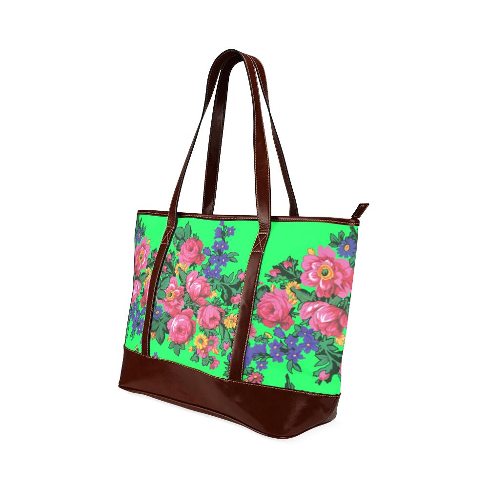Kokum's Revenge Green Tote Handbag (Model 1642) Tote Handbags (1642) e-joyer