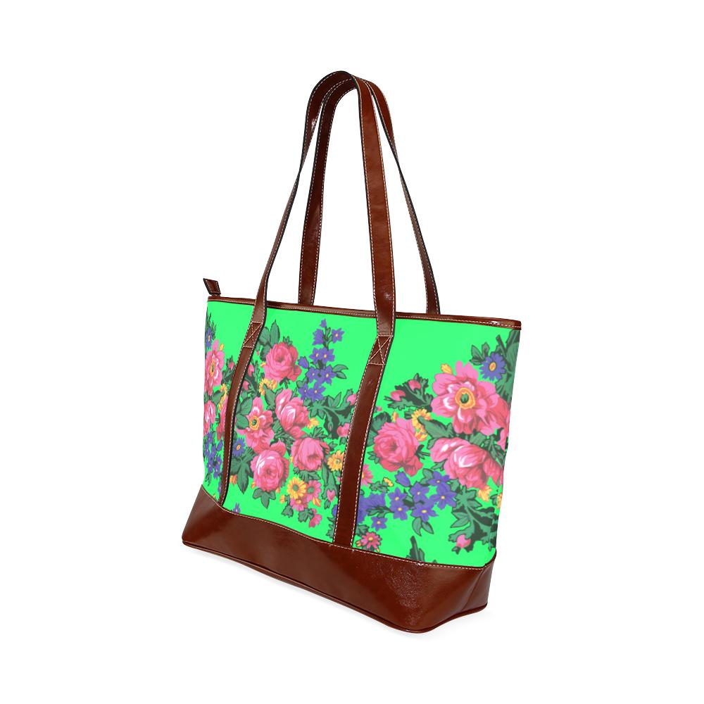Kokum's Revenge Green Tote Handbag (Model 1642) Tote Handbags (1642) e-joyer