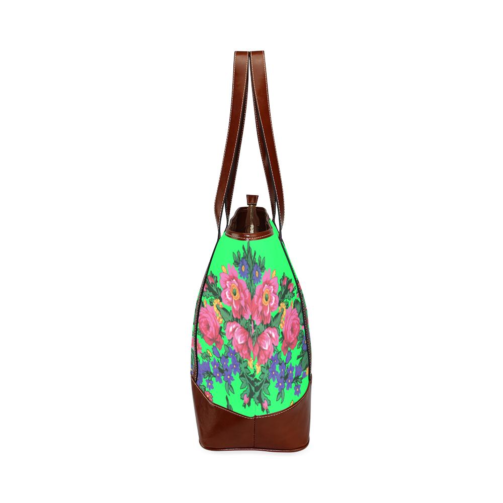 Kokum's Revenge Green Tote Handbag (Model 1642) Tote Handbags (1642) e-joyer