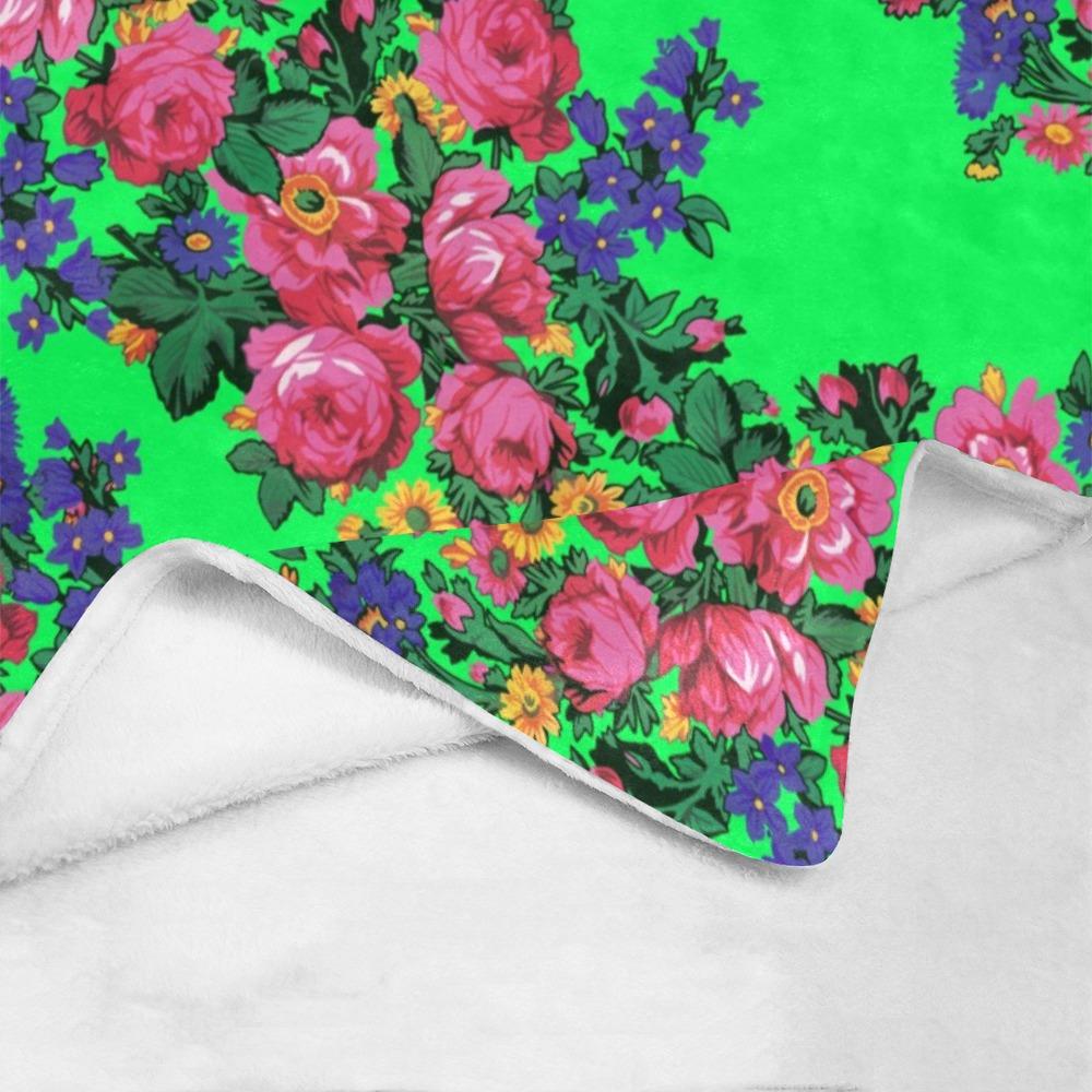 Kokum's Revenge Green Ultra-Soft Micro Fleece Blanket 40"x50" Ultra-Soft Blanket 40''x50'' e-joyer