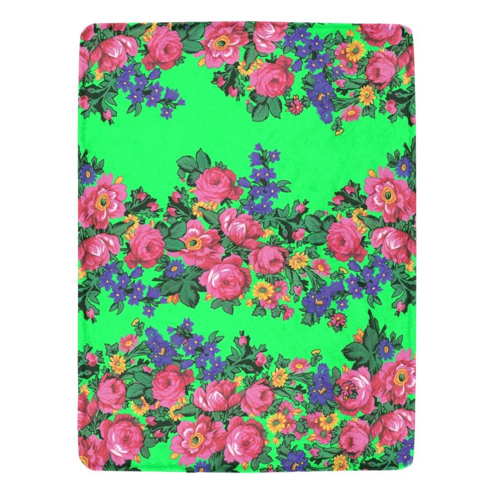 Kokum's Revenge Green Ultra-Soft Micro Fleece Blanket 60"x80" Ultra-Soft Blanket 60''x80'' e-joyer