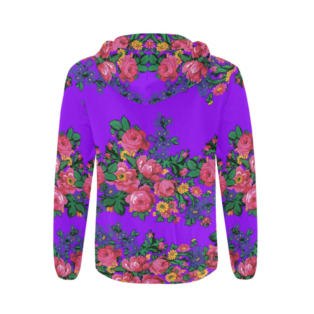 Kokum's Revenge-Lilac All Over Print Full Zip Hoodie for Men (Model H14) All Over Print Full Zip Hoodie for Men (H14) e-joyer