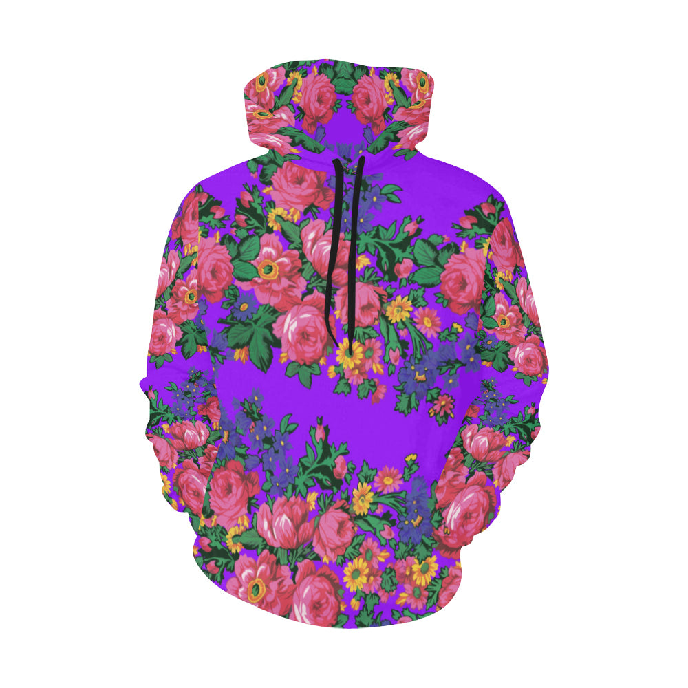 Kokum's Revenge-Lilac All Over Print Hoodie for Women (USA Size) (Model H13) Hoodie e-joyer