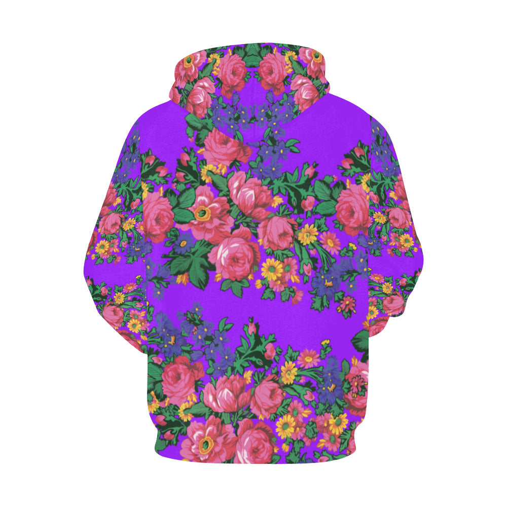 Kokum's Revenge-Lilac All Over Print Hoodie for Women (USA Size) (Model H13) Hoodie e-joyer