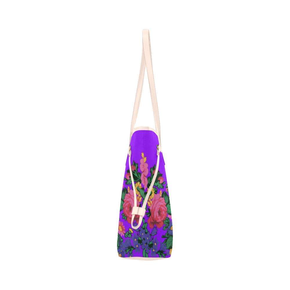 Kokum's Revenge-Lilac Clover Canvas Tote Bag (Model 1661) Clover Canvas Tote Bag (1661) e-joyer