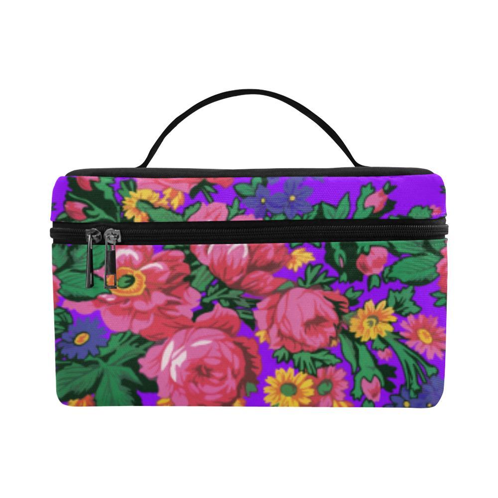 Kokum's Revenge-Lilac Cosmetic Bag/Large (Model 1658) Cosmetic Bag e-joyer