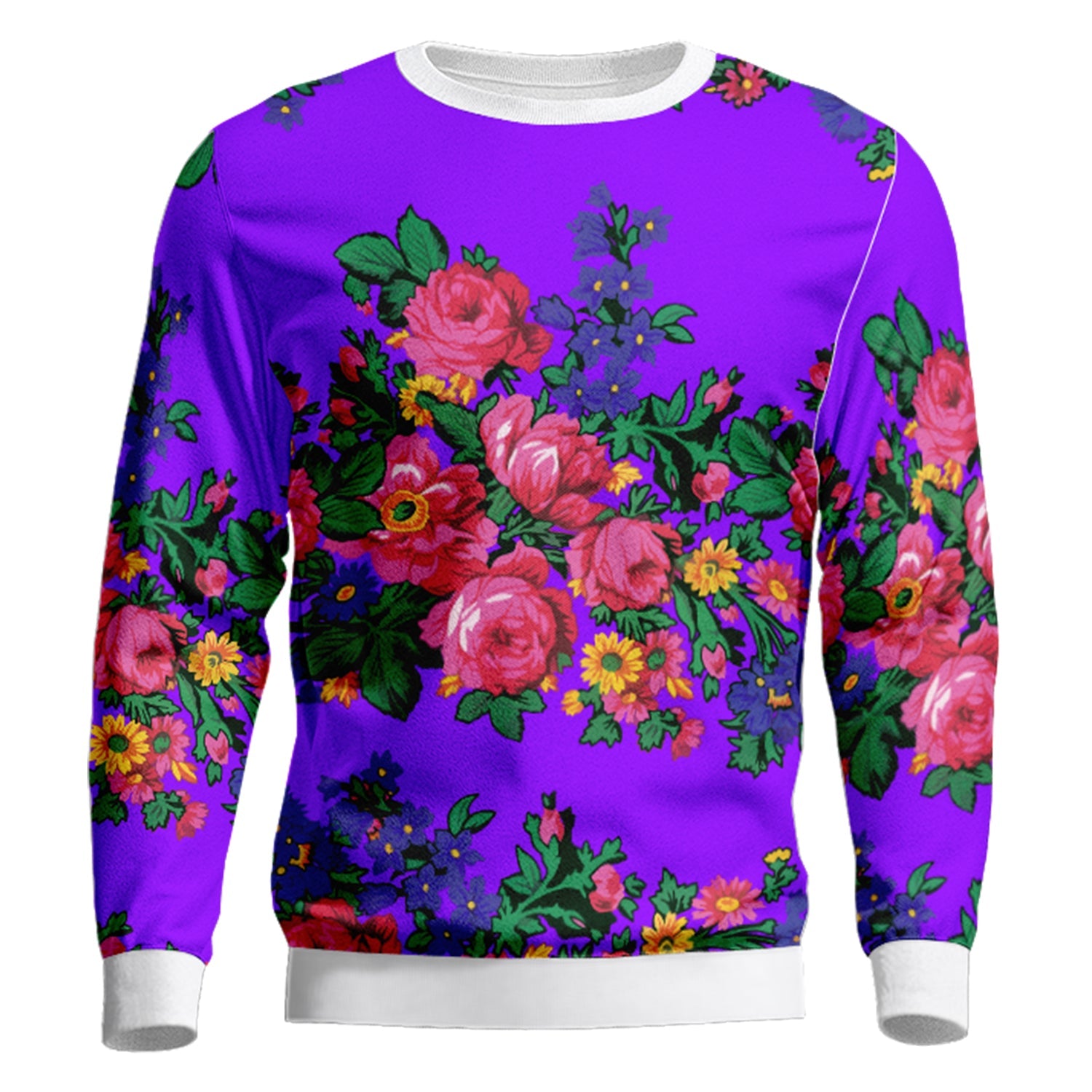 Kokum's Revenge Lilac Unisex Crewneck Long Sleeve Top Herman