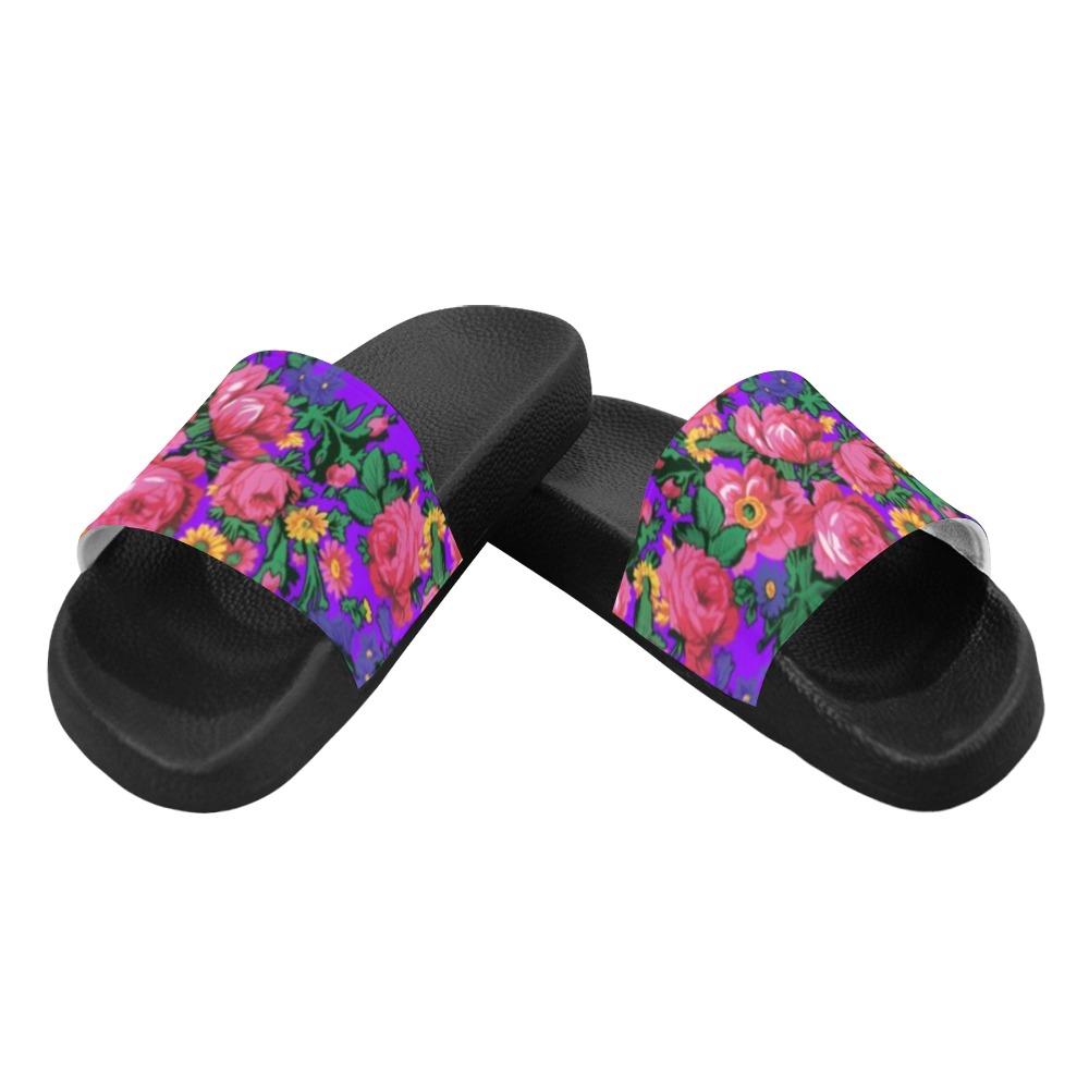 Kokum's Revenge-Lilac Women's Slide Sandals (Model 057) Women's Slide Sandals (057) e-joyer
