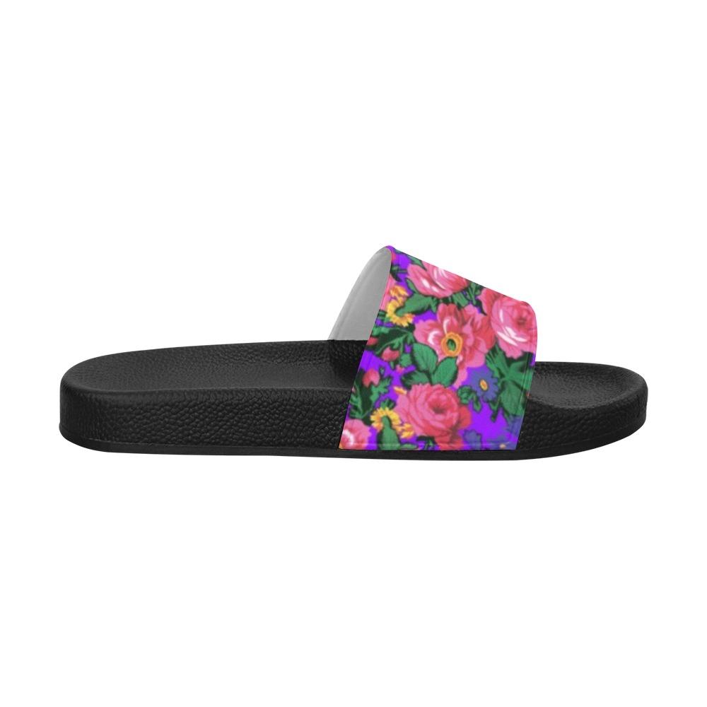 Kokum's Revenge-Lilac Women's Slide Sandals (Model 057) Women's Slide Sandals (057) e-joyer
