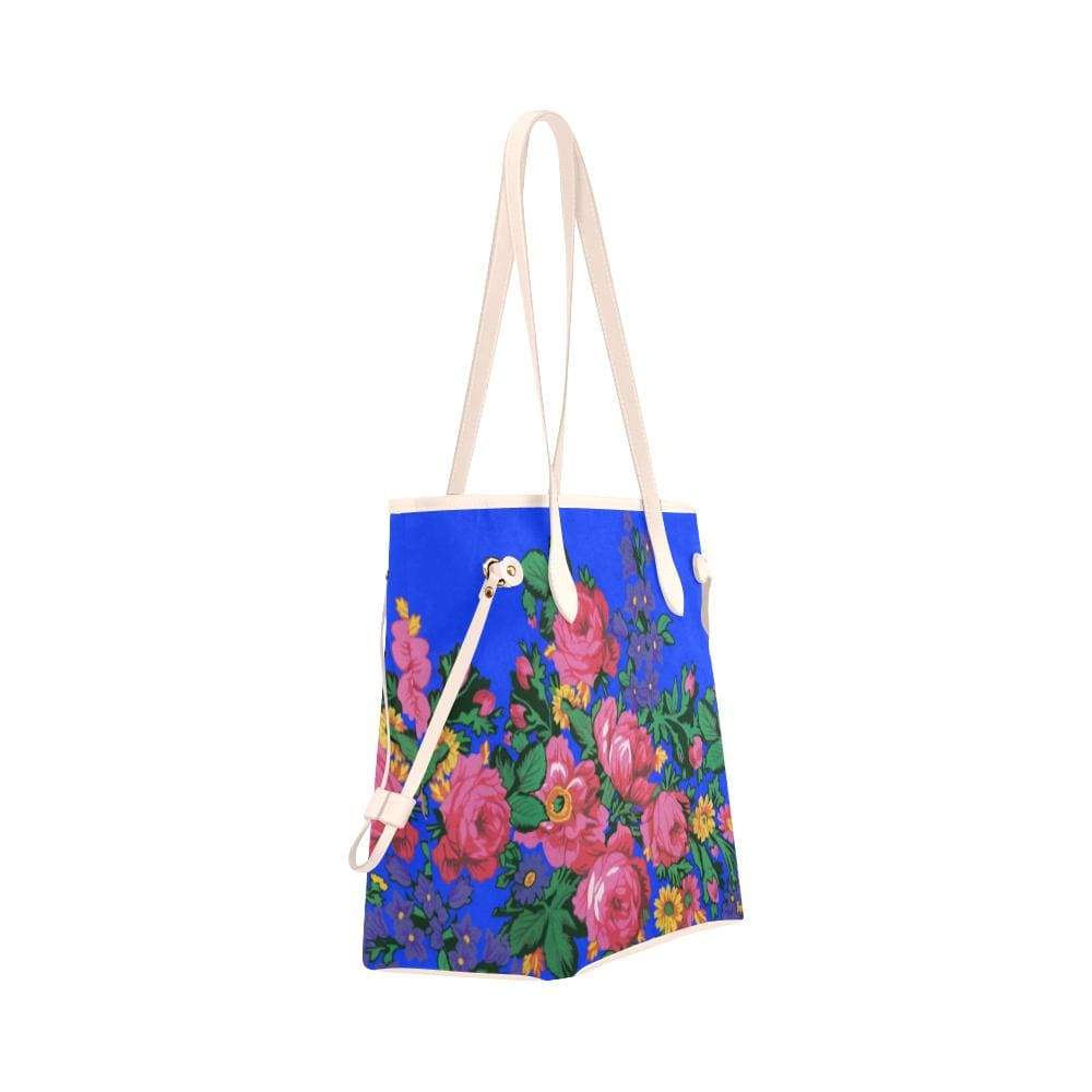 Kokum's Revenge- Royal Clover Canvas Tote Bag (Model 1661) Clover Canvas Tote Bag (1661) e-joyer