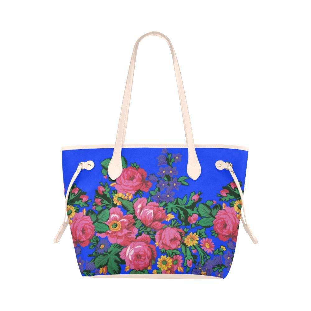 Kokum's Revenge- Royal Clover Canvas Tote Bag (Model 1661) Clover Canvas Tote Bag (1661) e-joyer