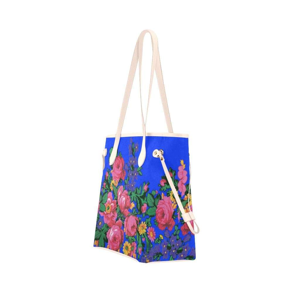 Kokum's Revenge- Royal Clover Canvas Tote Bag (Model 1661) Clover Canvas Tote Bag (1661) e-joyer