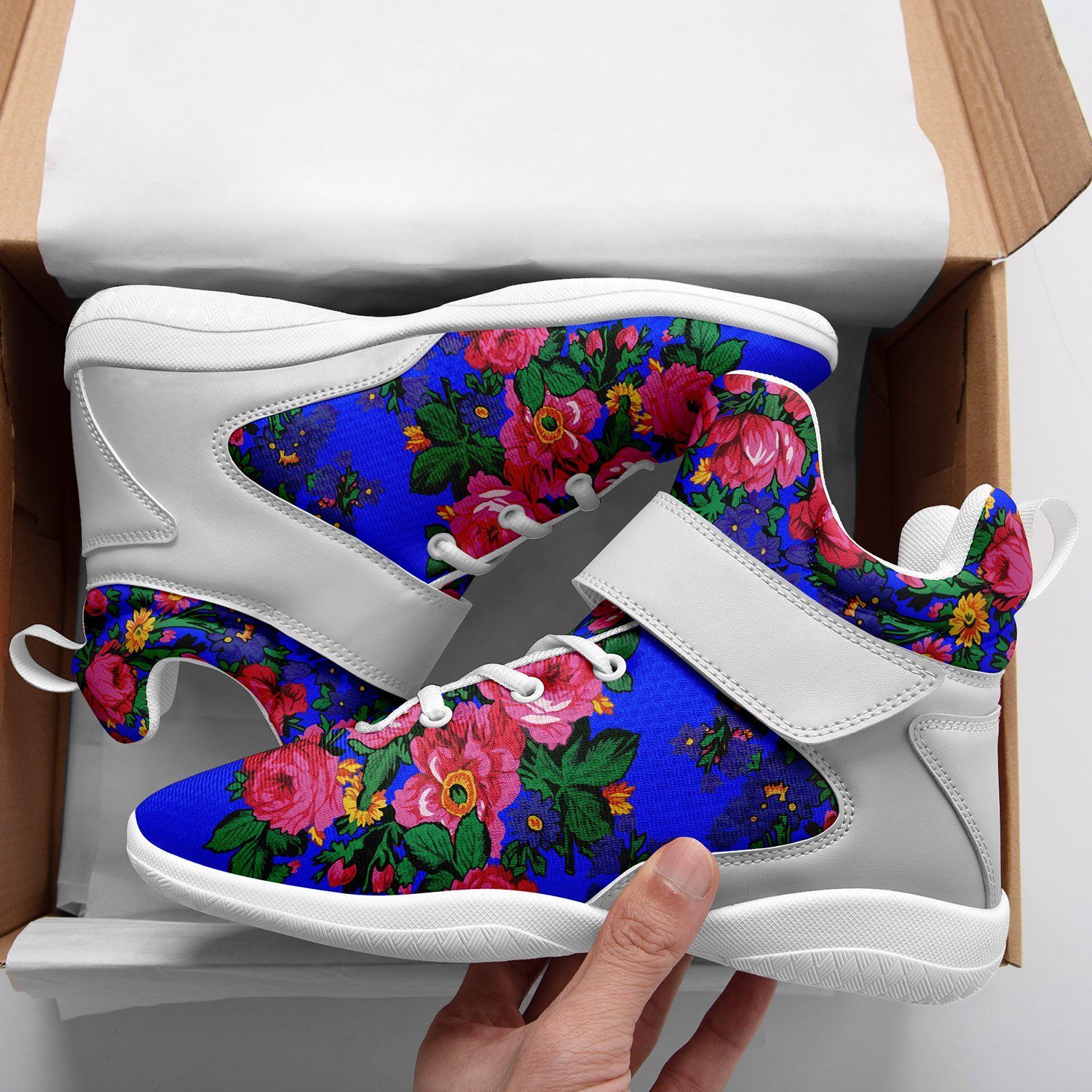 Kokum's Revenge Royal Kid's Ipottaa Basketball / Sport High Top Shoes 49 Dzine
