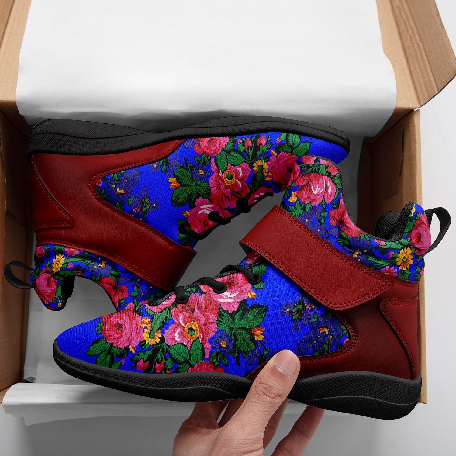 Kokum's Revenge Royal Kid's Ipottaa Basketball / Sport High Top Shoes 49 Dzine