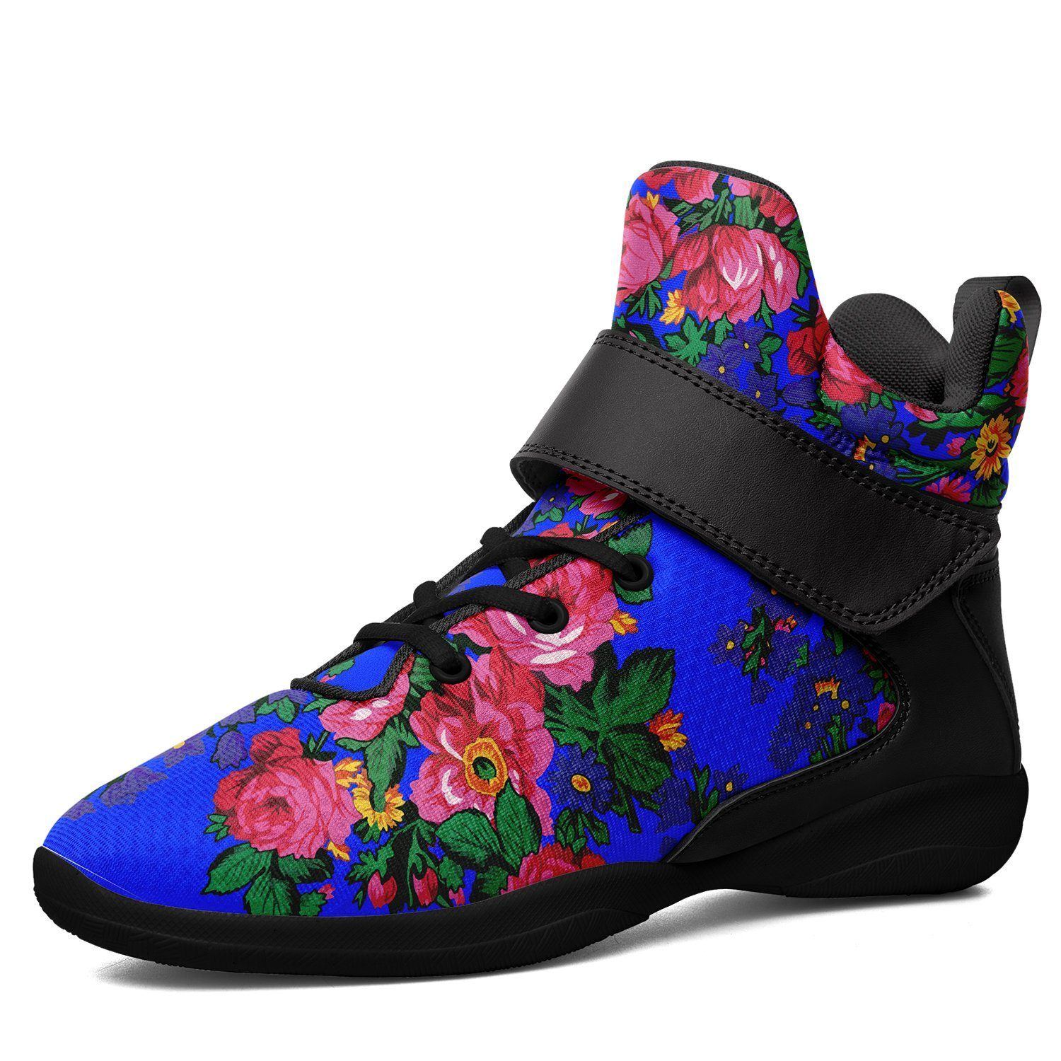 Kokum's Revenge Royal Kid's Ipottaa Basketball / Sport High Top Shoes 49 Dzine US Women 4.5 / US Youth 3.5 / EUR 35 Black Sole with Black Strap