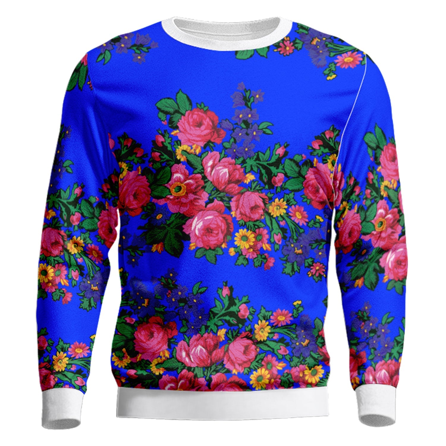Kokum's Revenge Royal Unisex Crewneck Long Sleeve Top Herman