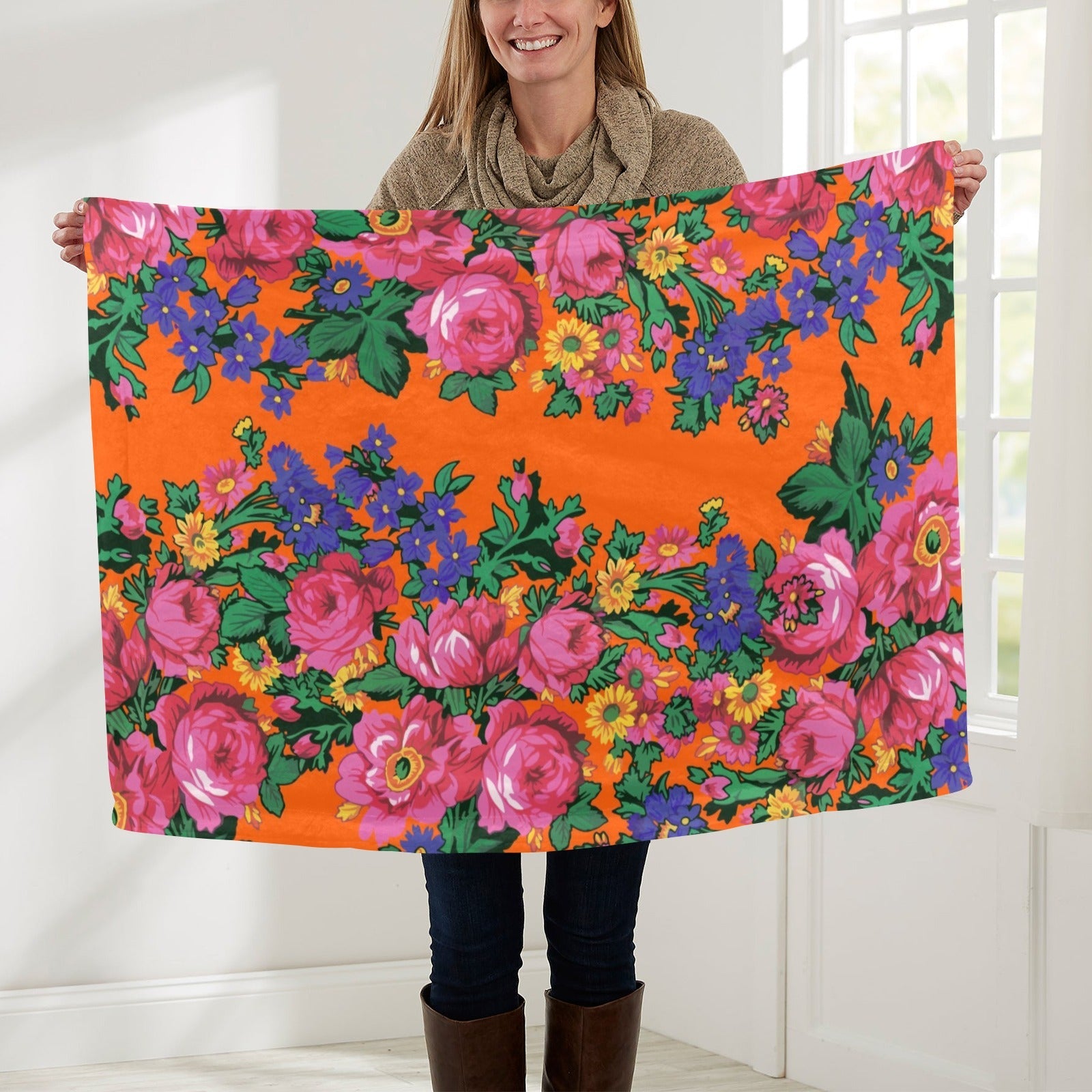 Kokum's Revenge Sierra Baby Blanket 30"x40" Baby Blanket 30"x40" e-joyer