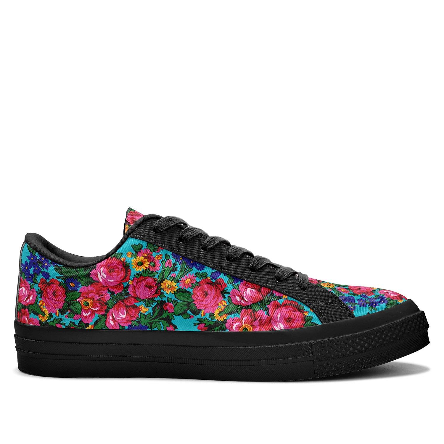 Kokum's Revenge - Sky Aapisi Low Top Canvas Shoes Black Sole 49 Dzine