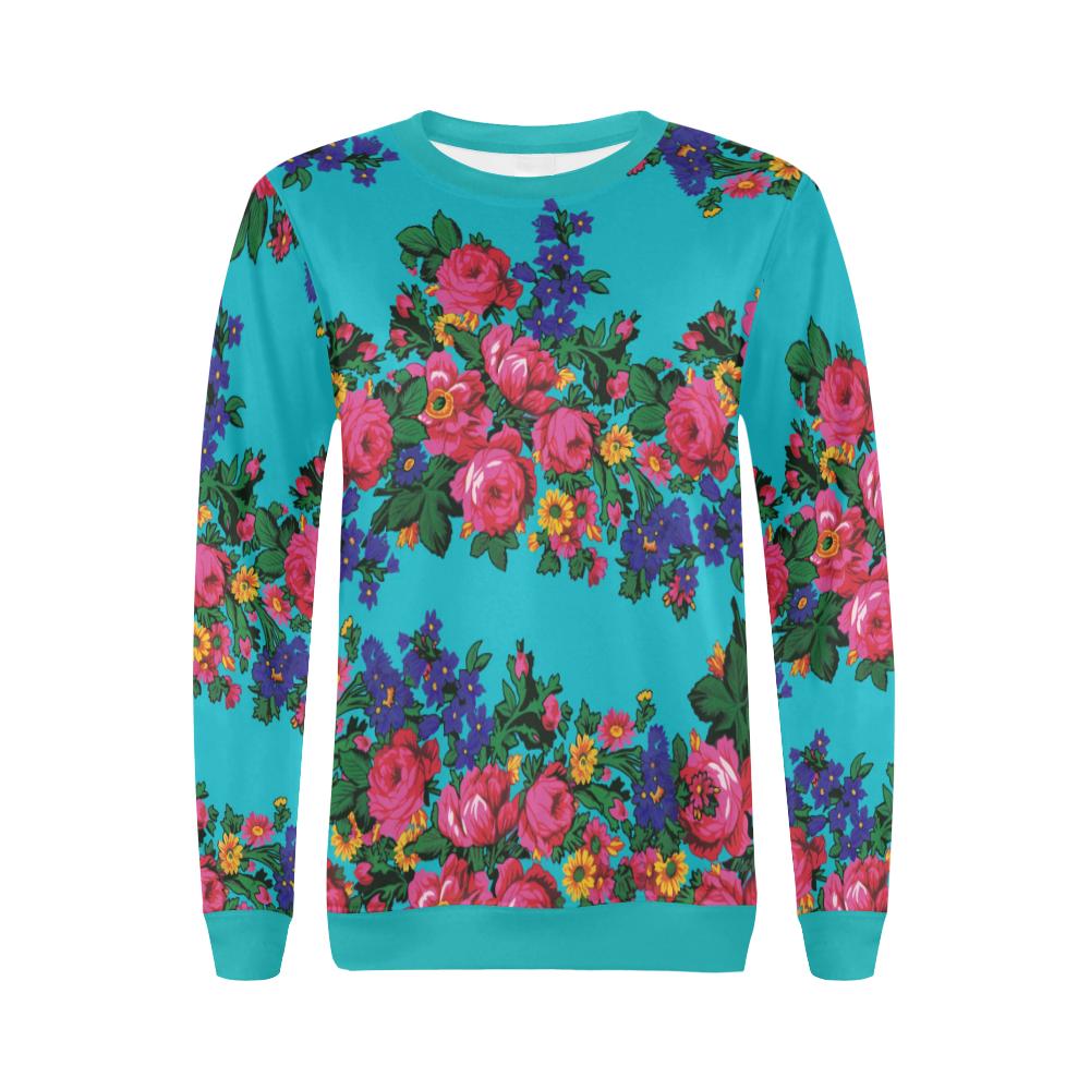Kokum's Revenge-Sky All Over Print Crewneck Sweatshirt for Women (Model H18) Crewneck Sweatshirt for Women (H18) e-joyer
