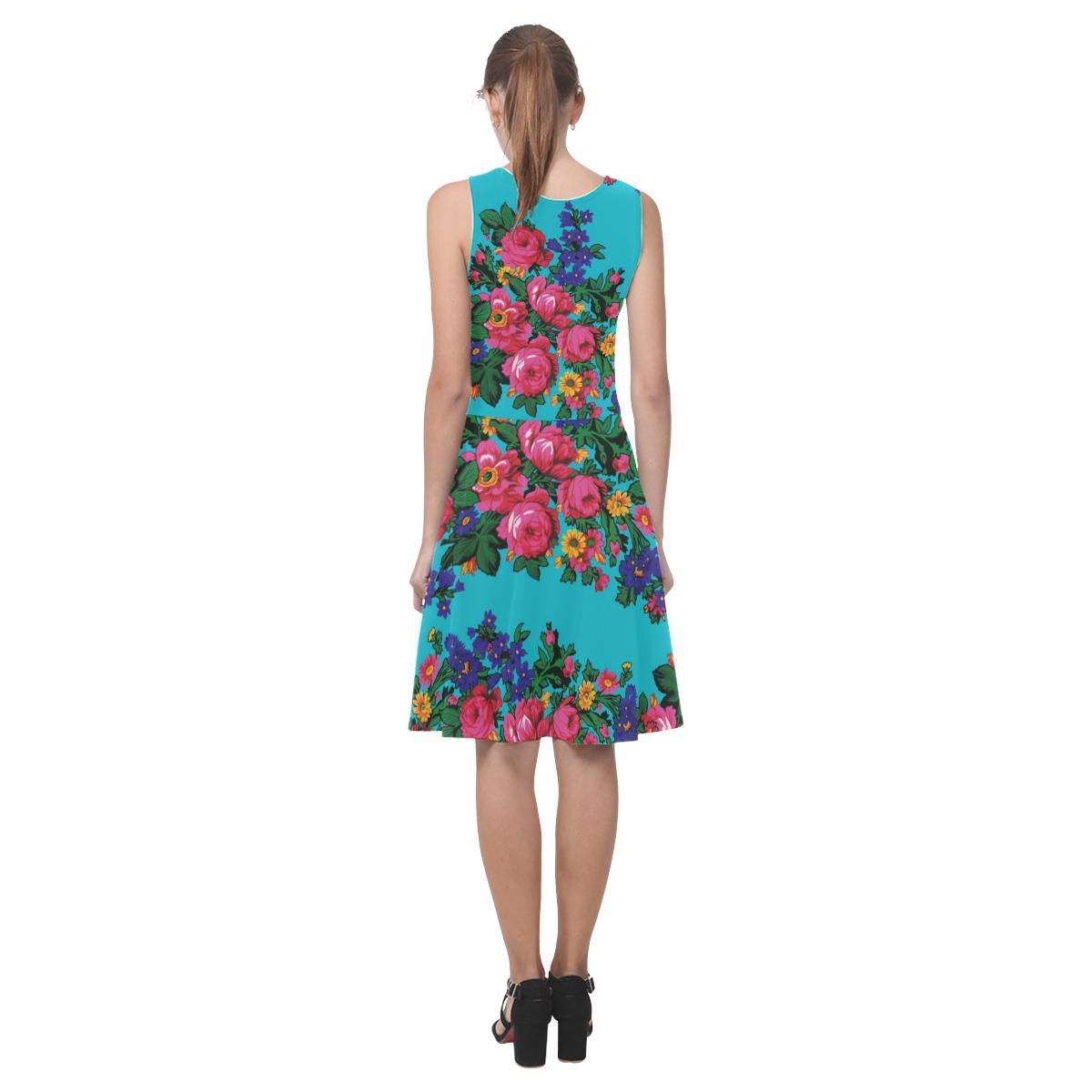 Kokum's Revenge-Sky Atalanta Casual Sundress(Model D04) Atalanta Sundress (D04) e-joyer