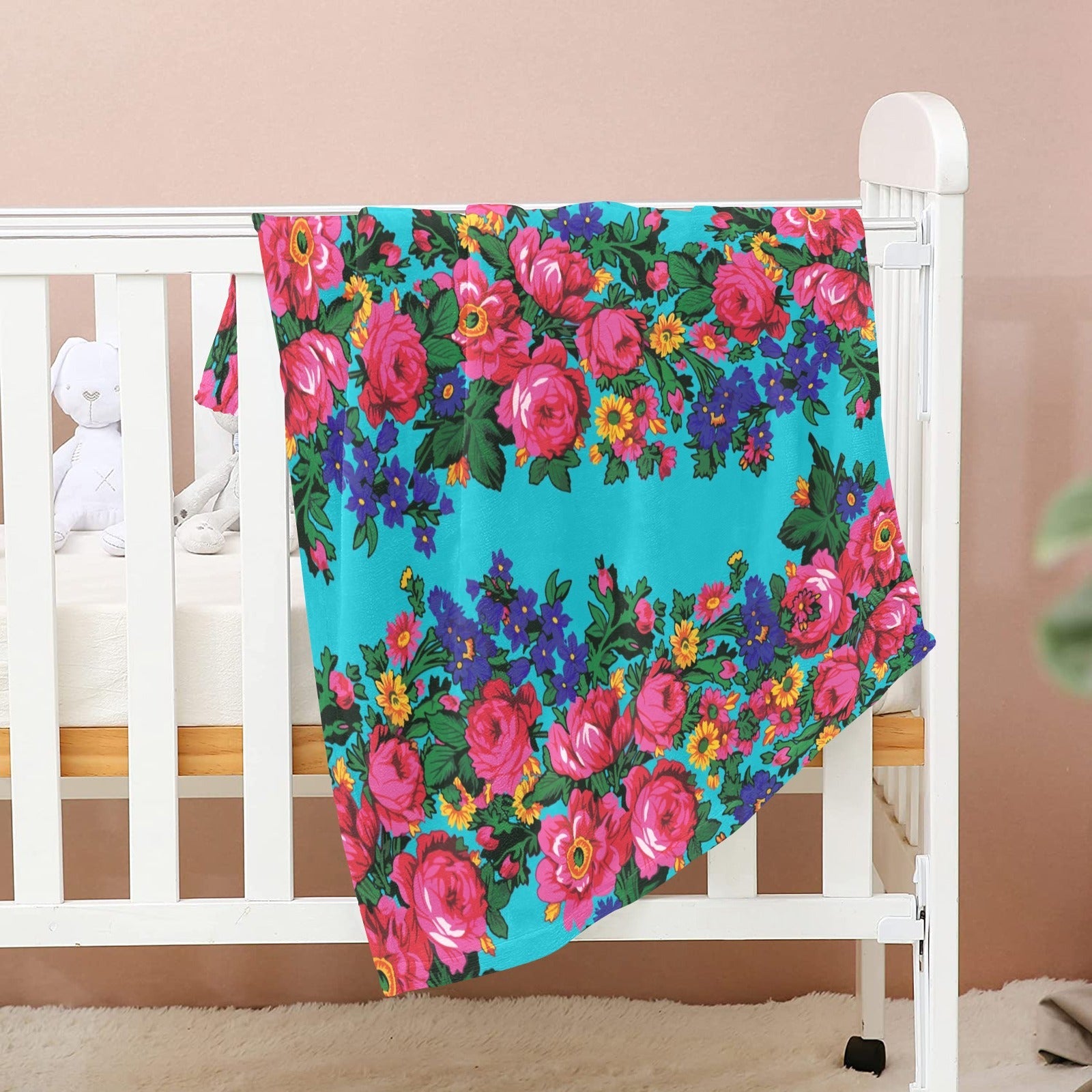 Kokum's Revenge Sky Baby Blanket 30"x40" Baby Blanket 30"x40" e-joyer