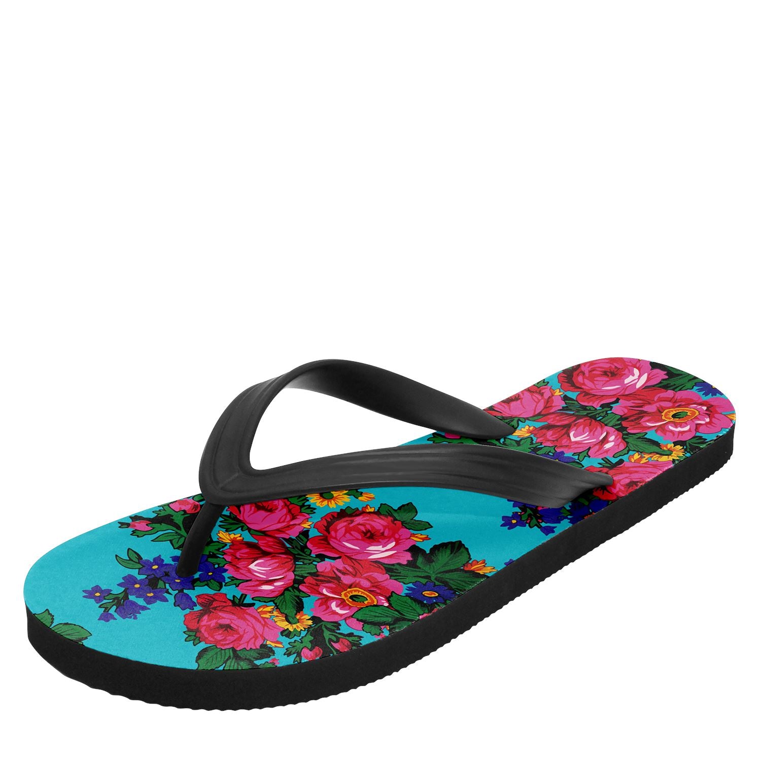 Kokum's Revenge Sky Flip Flops 49 Dzine