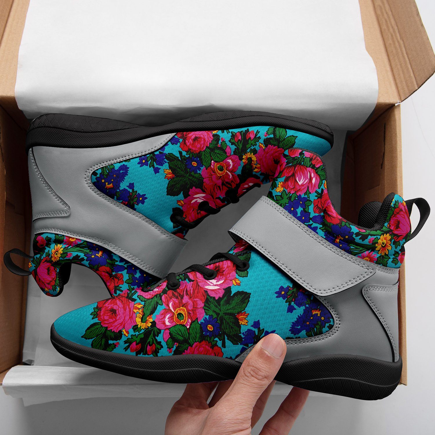 Kokum's Revenge Sky Ipottaa Basketball / Sport High Top Shoes 49 Dzine