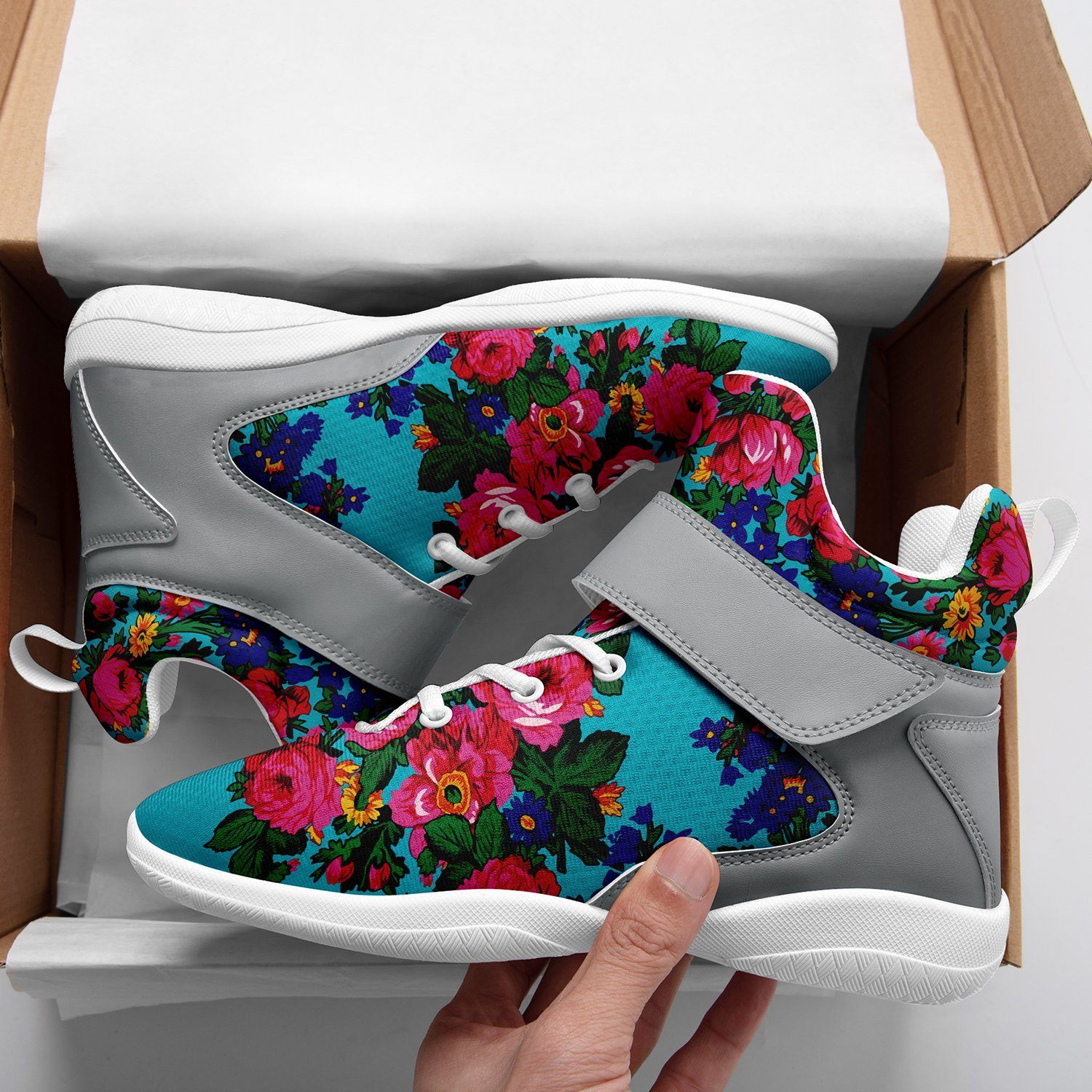 Kokum's Revenge Sky Kid's Ipottaa Basketball / Sport High Top Shoes 49 Dzine