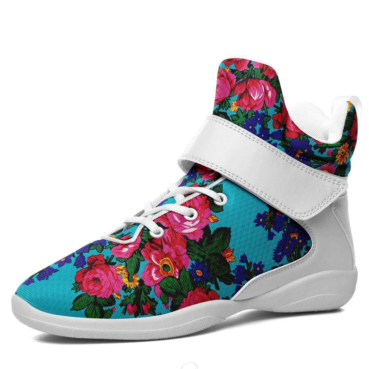 Kokum's Revenge Sky Kid's Ipottaa Basketball / Sport High Top Shoes 49 Dzine US Child 12.5 / EUR 30 White Sole with White Strap