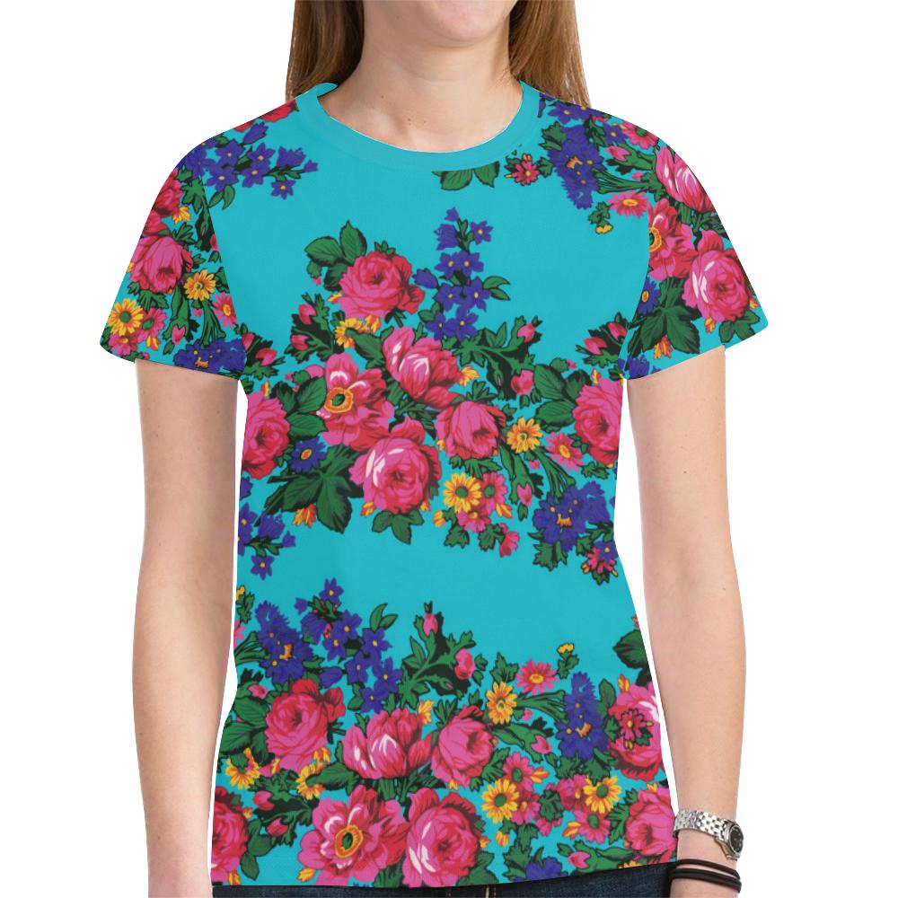 Kokum's Revenge-Sky New All Over Print T-shirt for Women (Model T45) New All Over Print T-shirt for Women (T45) e-joyer