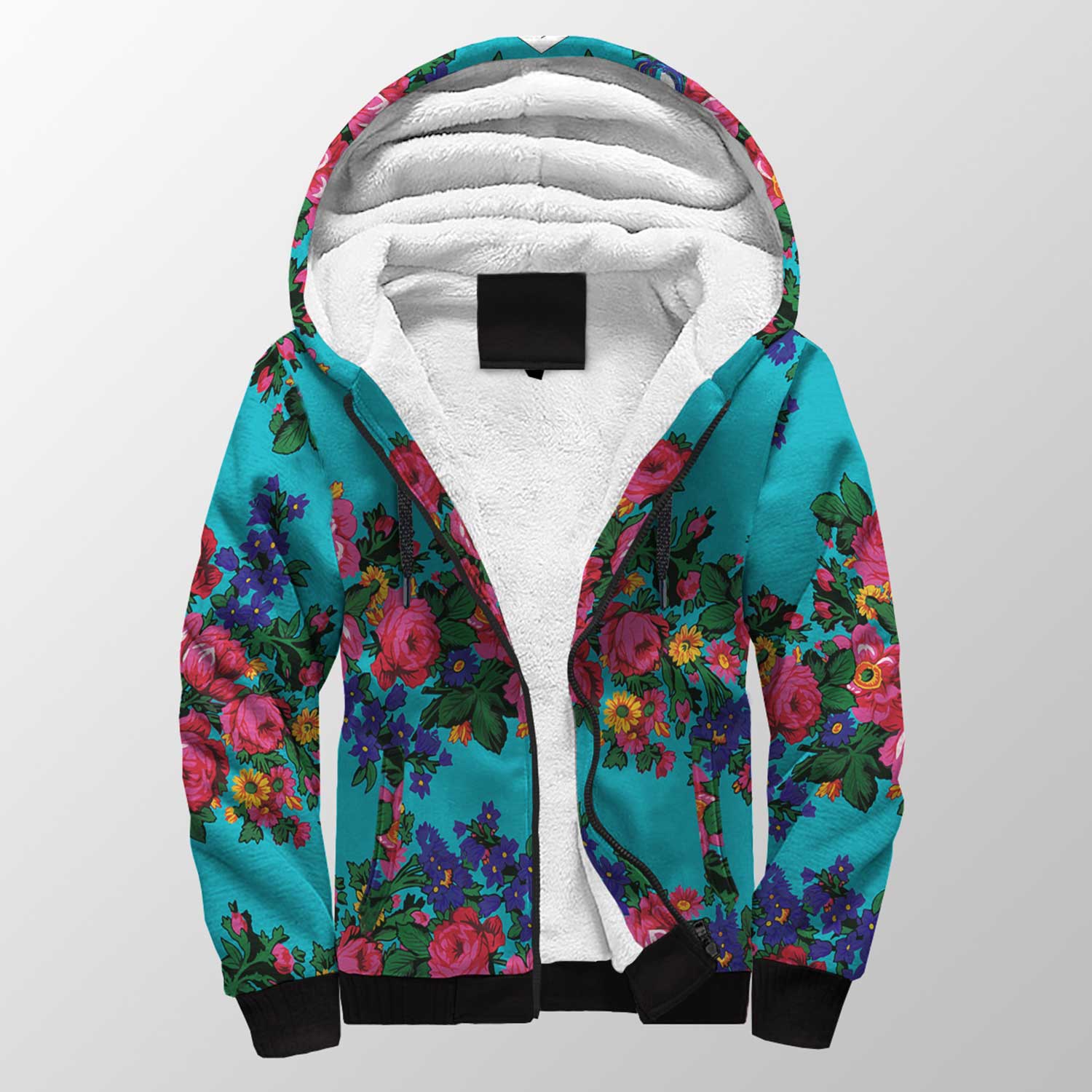 Kokum's Revenge Sky Sherpa Hoodie 49 Dzine