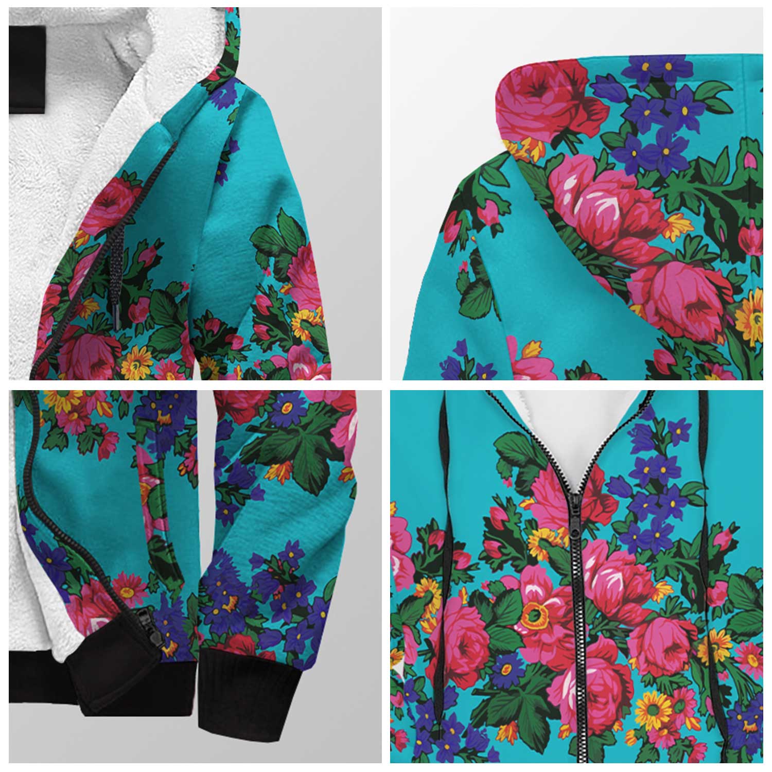 Kokum's Revenge Sky Sherpa Hoodie 49 Dzine