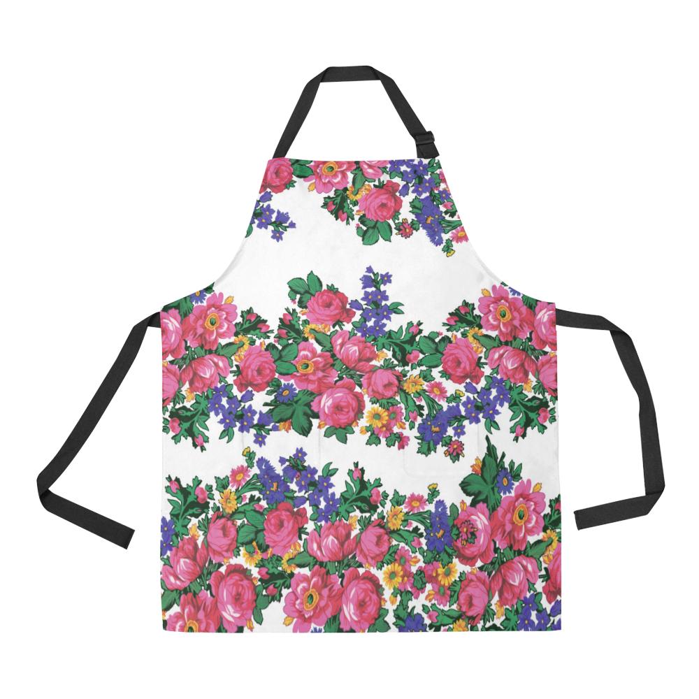Kokum's Revenge White All Over Print Apron All Over Print Apron e-joyer
