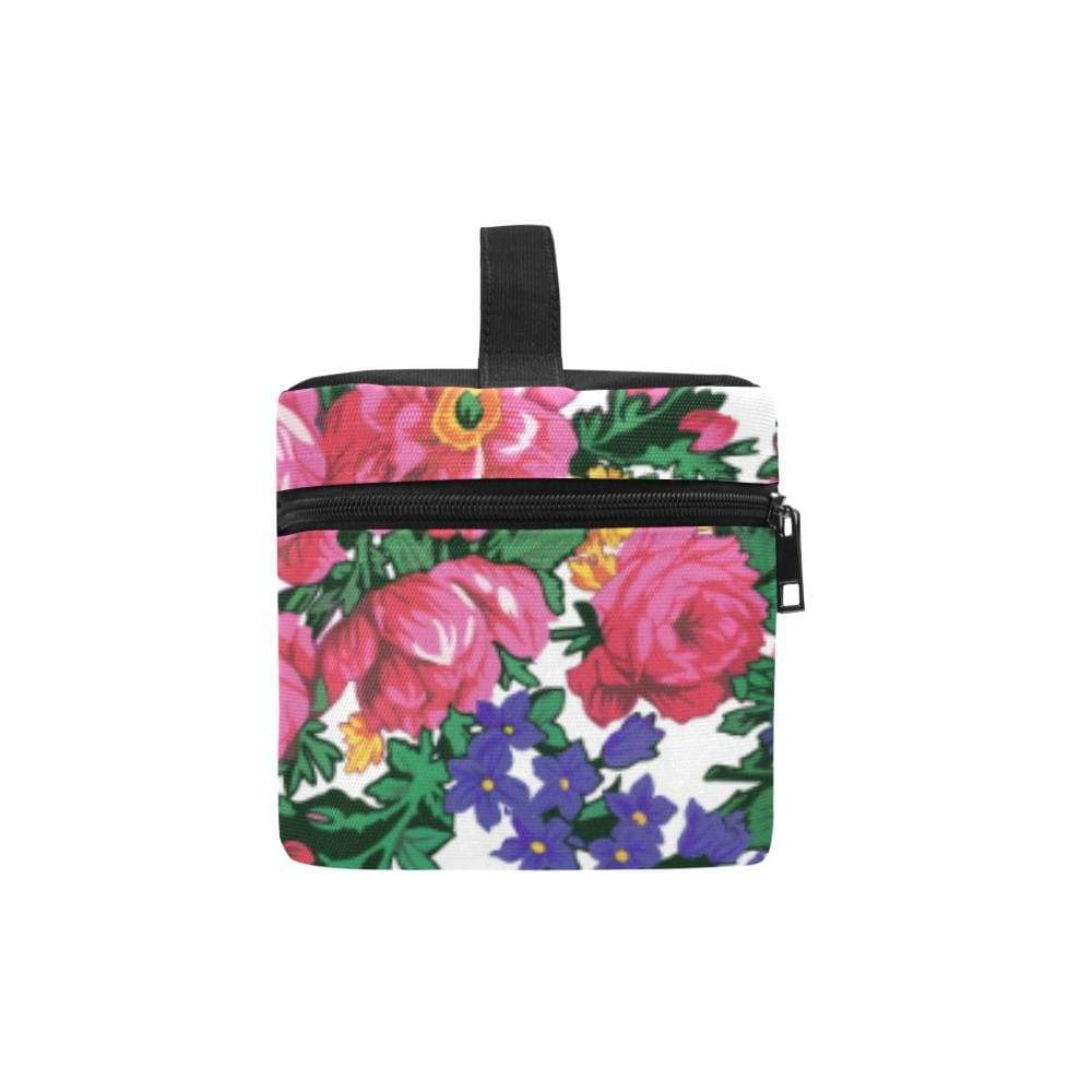 Kokum's Revenge-White Cosmetic Bag/Large (Model 1658) Cosmetic Bag e-joyer