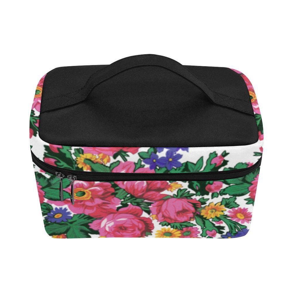 Kokum's Revenge-White Cosmetic Bag/Large (Model 1658) Cosmetic Bag e-joyer