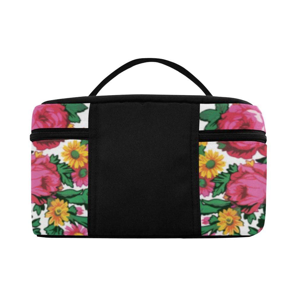 Kokum's Revenge-White Cosmetic Bag/Large (Model 1658) Cosmetic Bag e-joyer