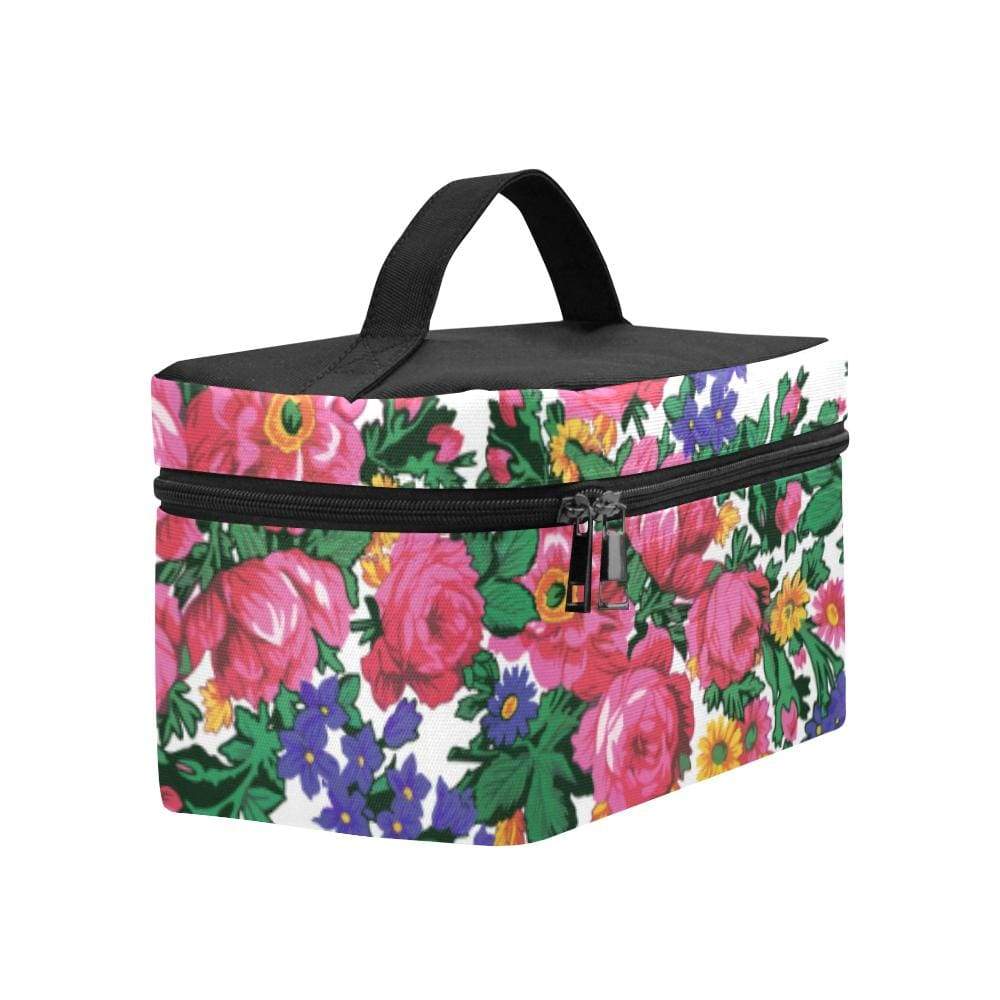 Kokum's Revenge-White Cosmetic Bag/Large (Model 1658) Cosmetic Bag e-joyer