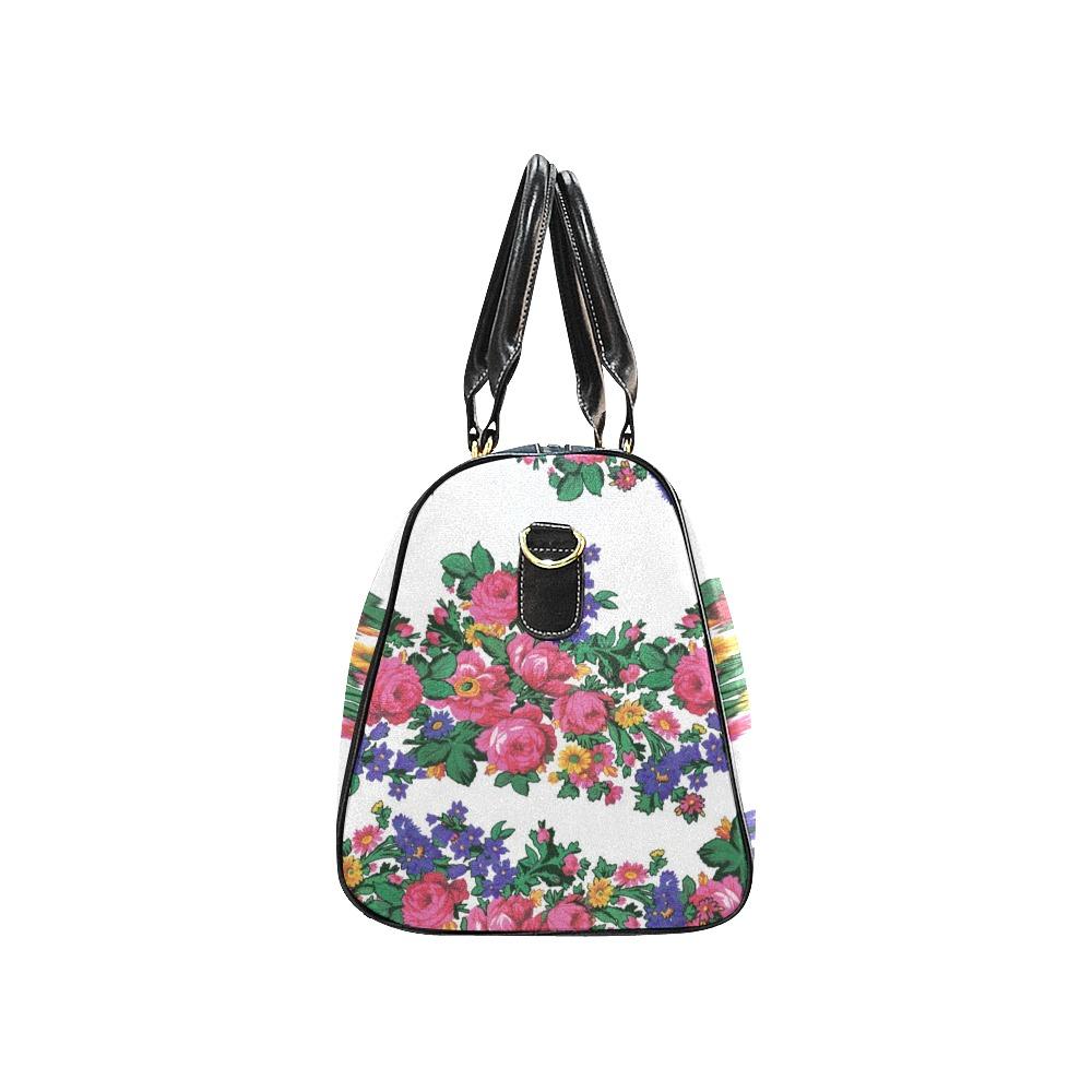 Kokum's Revenge White New Waterproof Travel Bag/Small (Model 1639) bag e-joyer