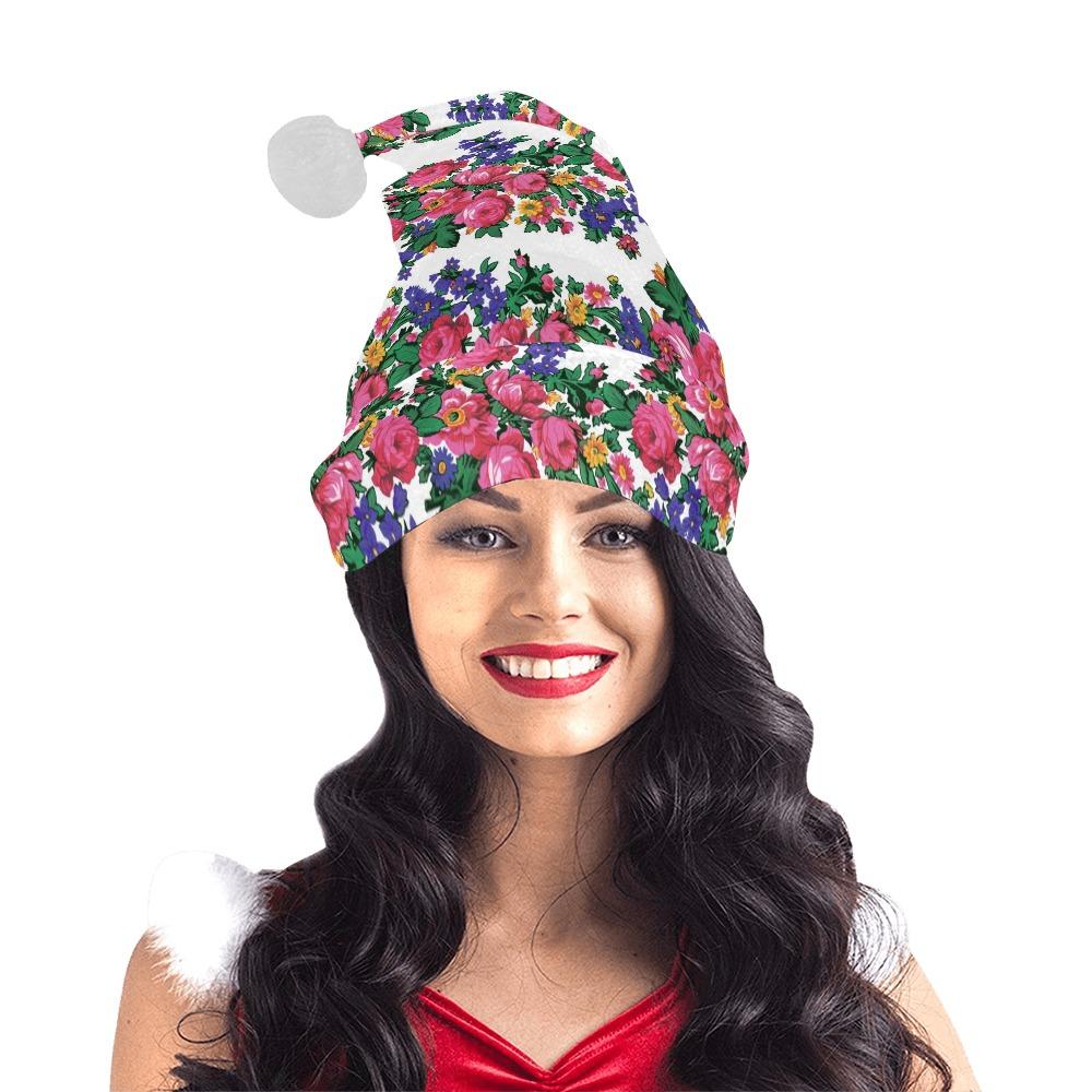 Kokum's Revenge White Santa Hat Santa Hat e-joyer