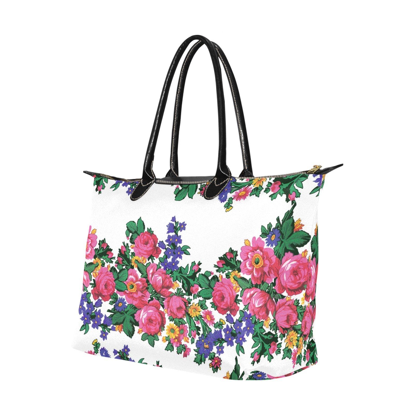 Kokum's Revenge White Single-Shoulder Lady Handbag (Model 1714) bag e-joyer