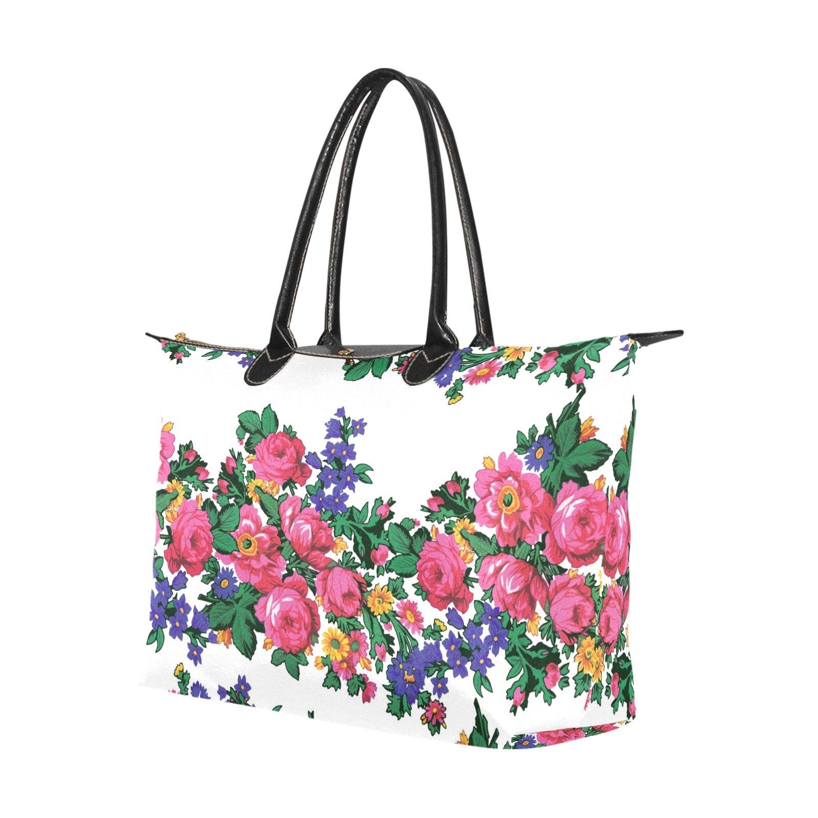 Kokum's Revenge White Single-Shoulder Lady Handbag (Model 1714) bag e-joyer