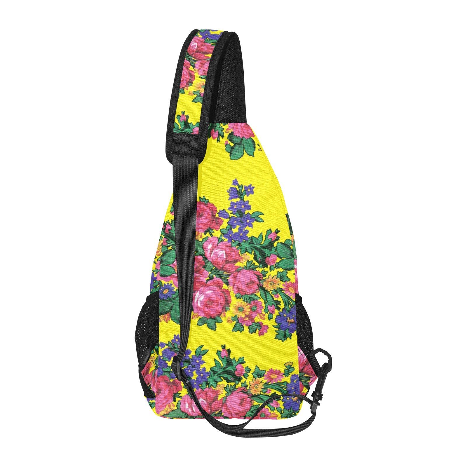 Kokum's Revenge Yellow All Over Print Chest Bag (Model 1719) All Over Print Chest Bag (1719) e-joyer