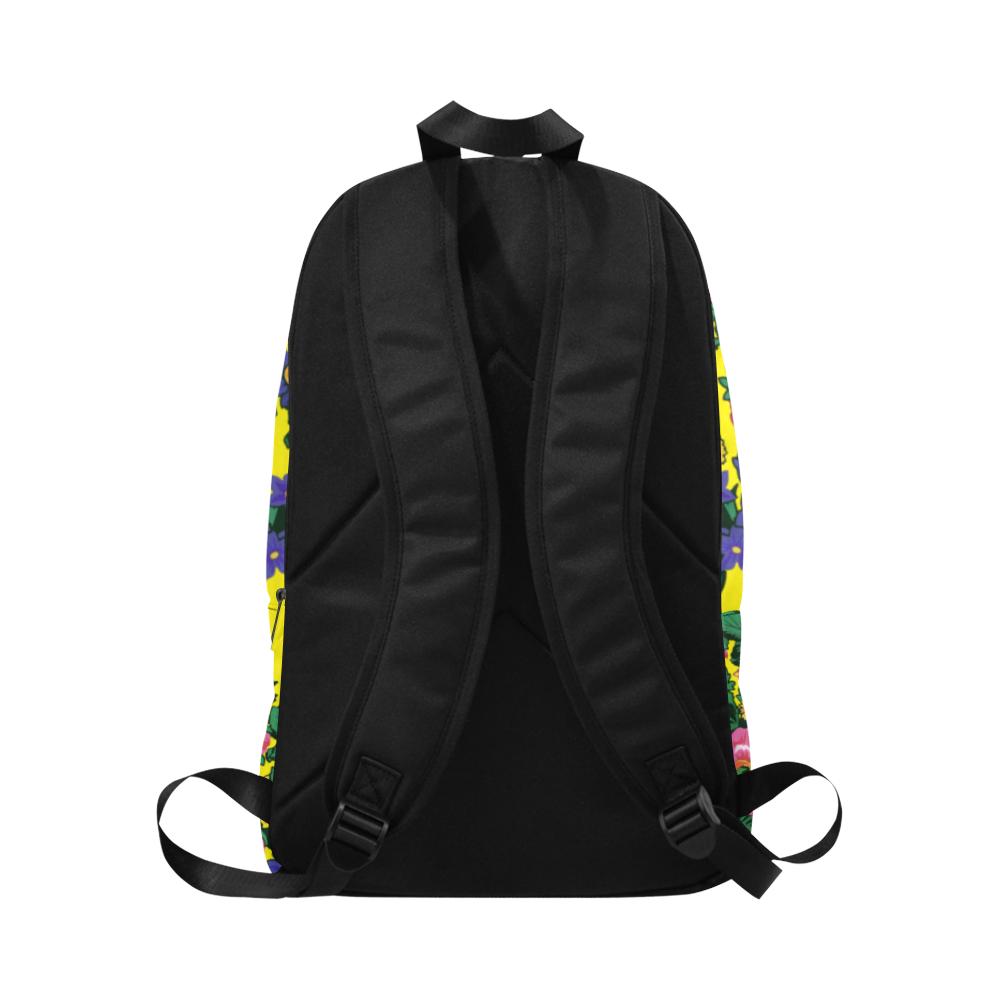 Kokum's Revenge Yellow Fabric Backpack for Adult (Model 1659) Casual Backpack for Adult (1659) e-joyer